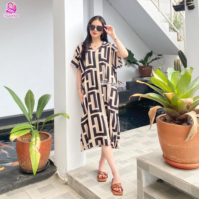 Kimi One Set Wanita Rayon Baju Setelan