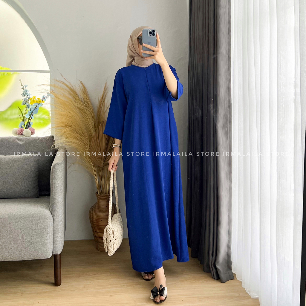 DASTER CRINCLE POLOS WANITA MODEL TANGAN 3/4