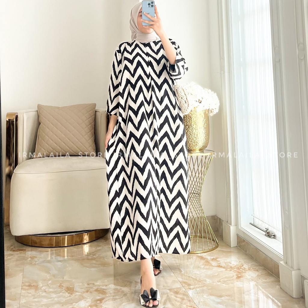 DASTER RAYON LD 115 MOTIF KEKINIAN TANGAN 3/4