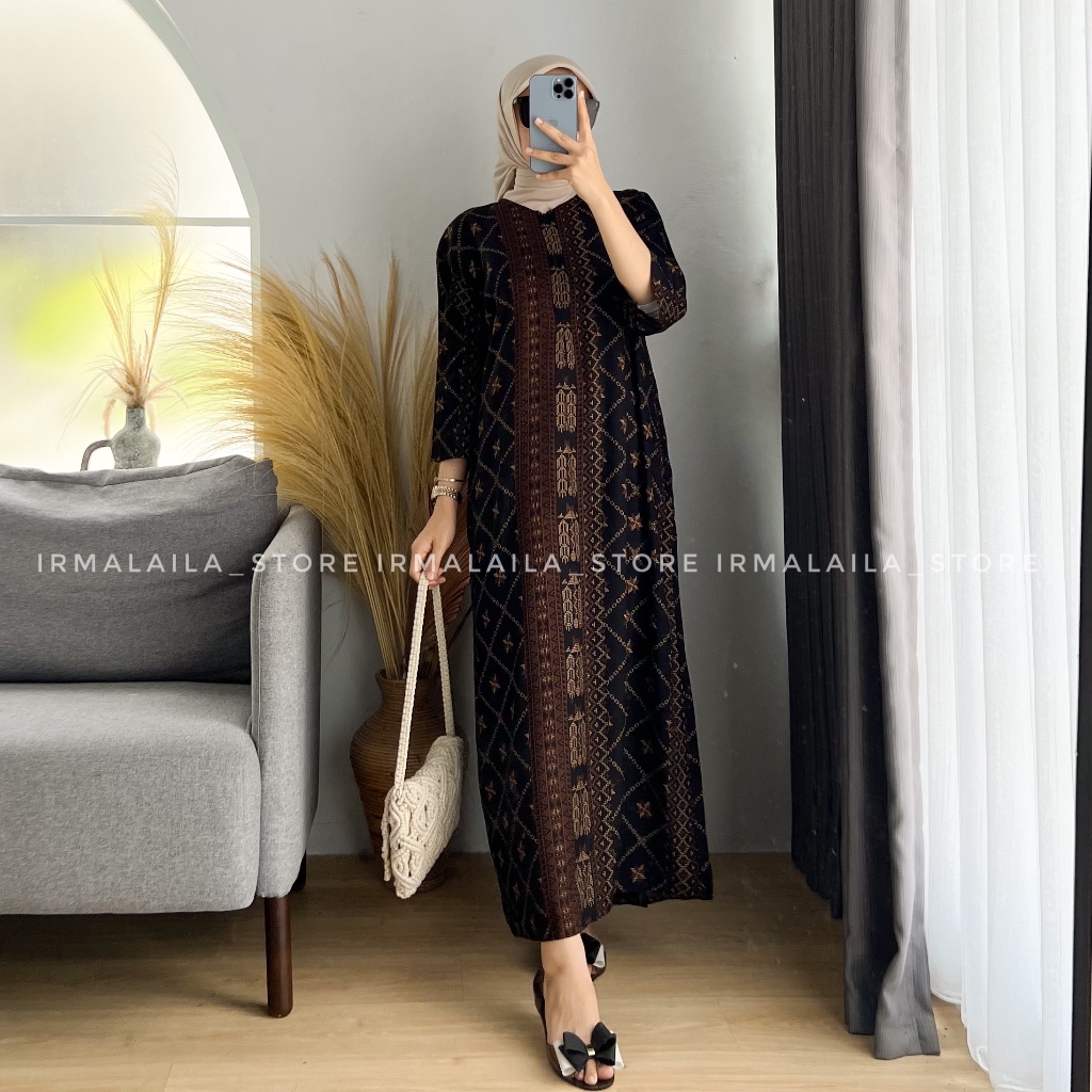 DASTER MOTIF KEKINIAN LENGAN 3/4 PB 135 CM