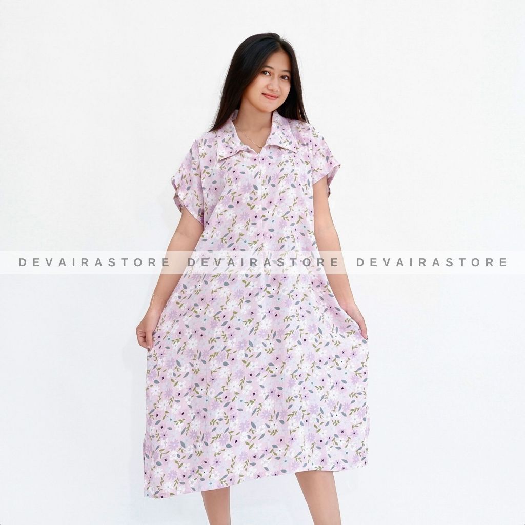 Deasy Homedress Daster Rayon Motif Busui Kekinian Terbaru