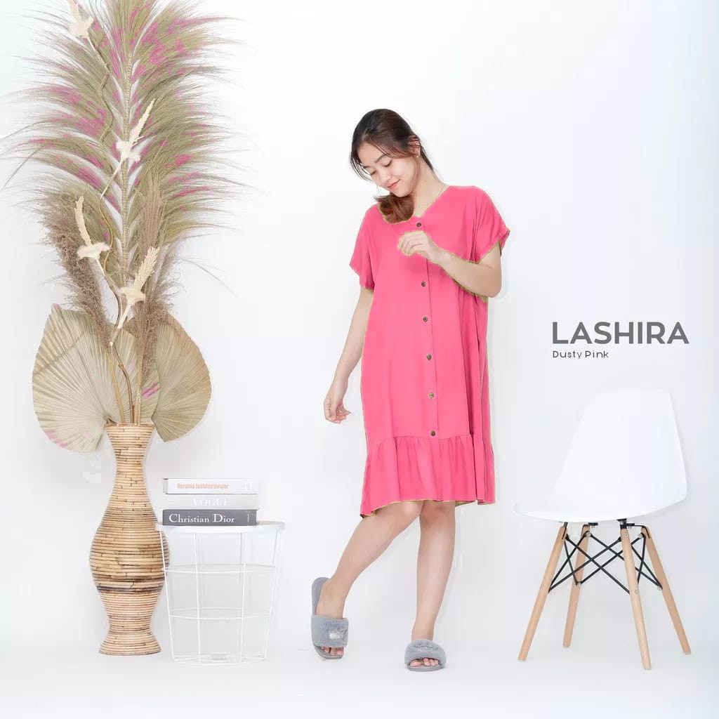 Lashira Homedress Daster Rayon Busui Kekinian Terbaru